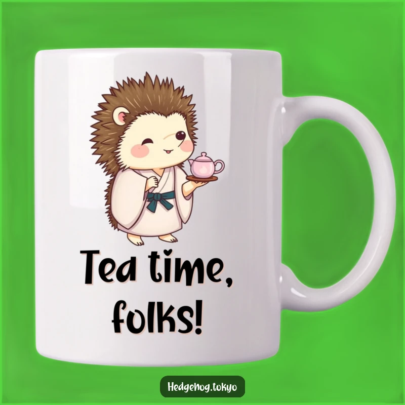 Funny Hedgehog Tea Set Mug: Balancing Humor and Hilarious Gifts!