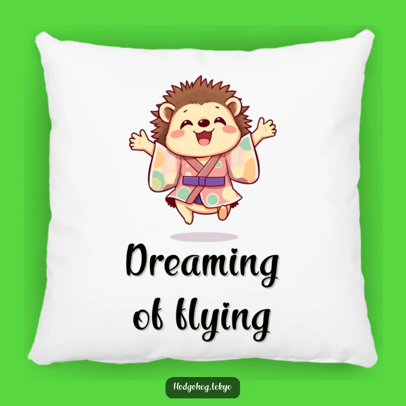 Cozy Hedgehog Kimono Pillow: Add Joyful Whimsy to Your Comfort