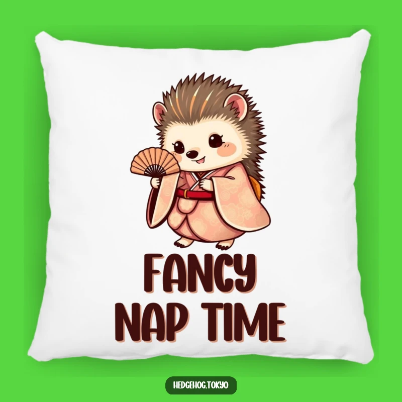 Cozy Hedgehog Kimono Pillow: Add Elegant Whimsy to Your Comfort