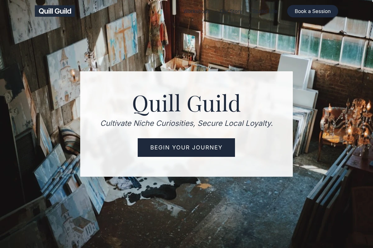 Boutique Art Studio