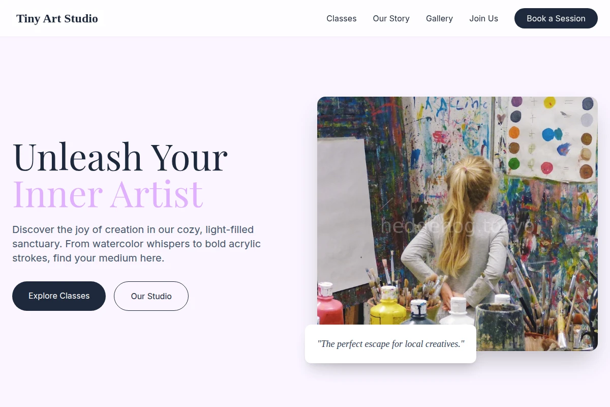 Tiny Art Studio