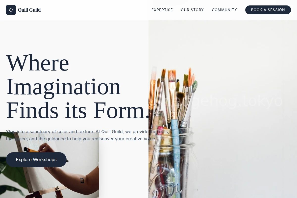 Whimsical Art Studio