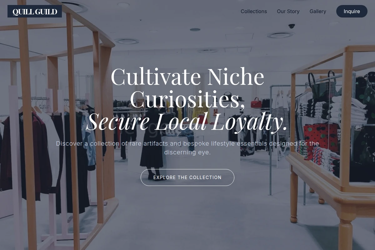 Minimalist Boutique