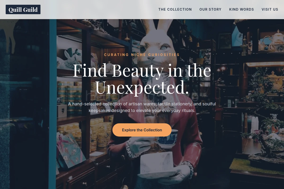 Minimal Gift Shop