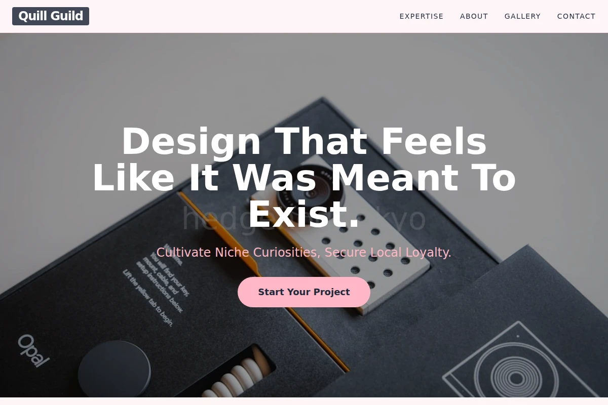 Studio Product Design