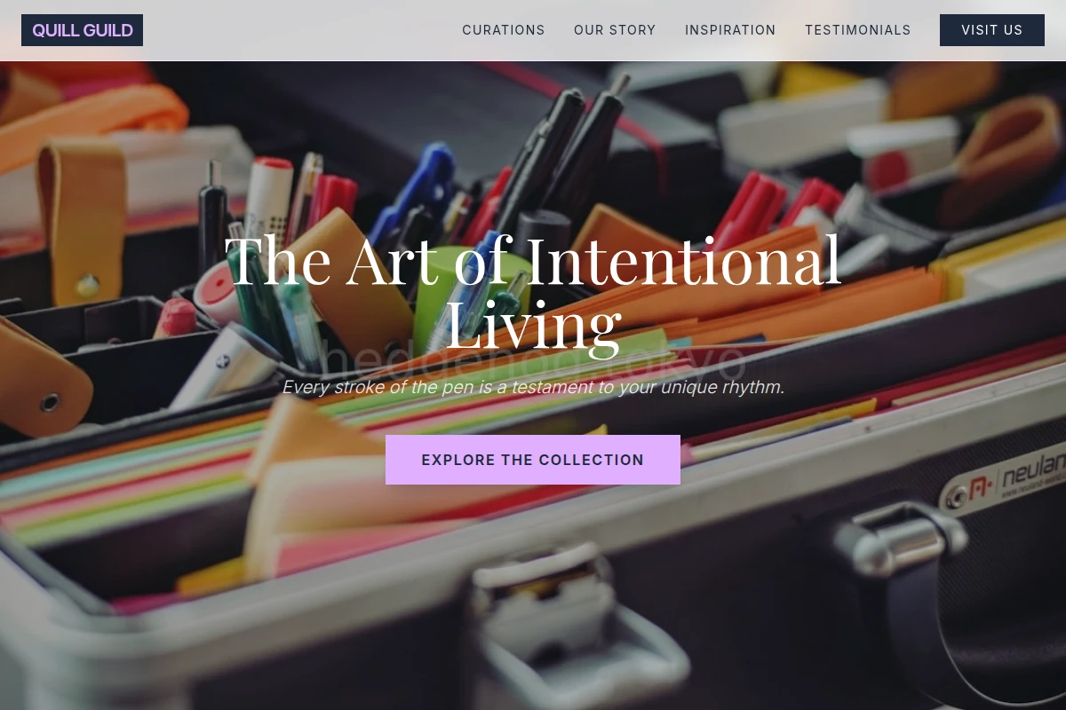 Boutique Stationery Store