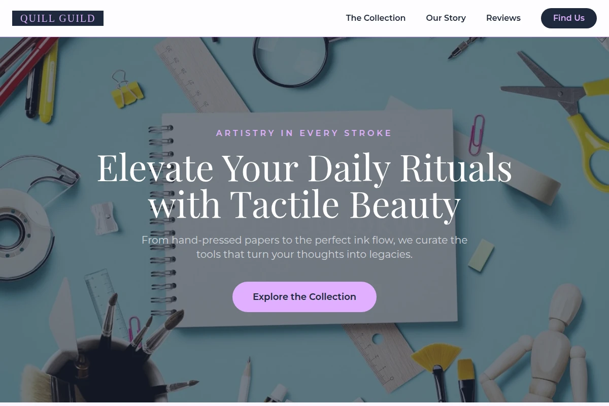 Niche Stationery Store