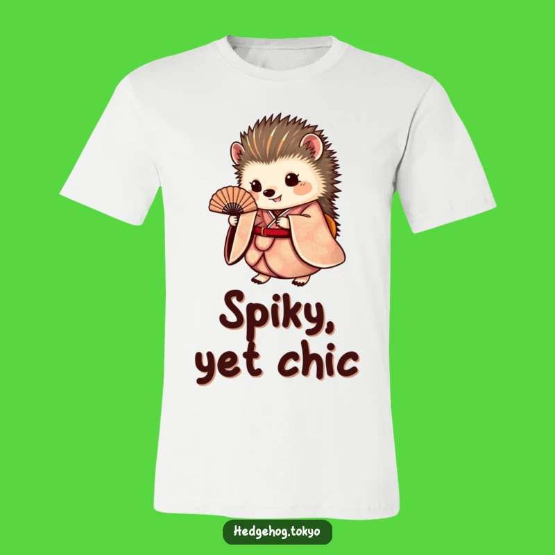 Funny Hedgehog Kimono T-Shirt: Wear Your Unique Style with Grace